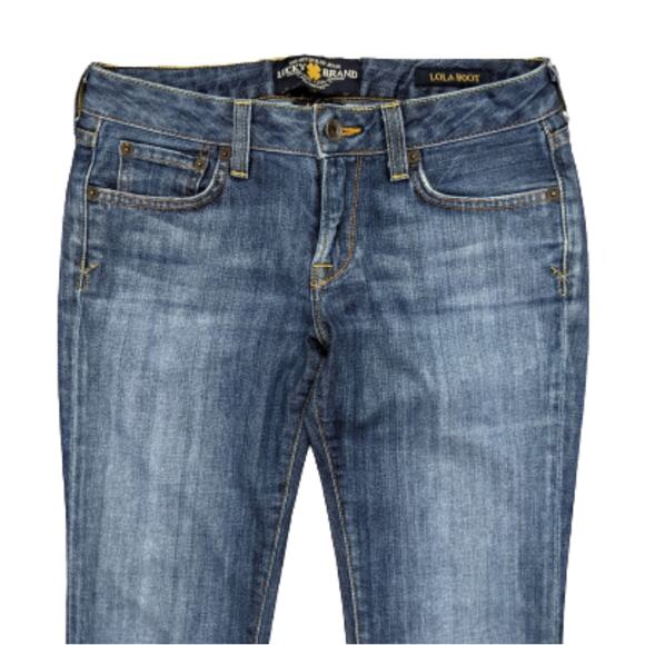 Lucky Brand Lola Boot Cut Jeans 4/27 - Picture 3 of 10
